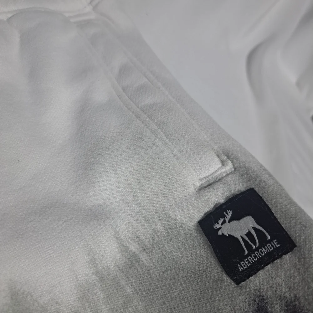 Abercrombie Kids Boys 11/12 Tie Dye Ombre Shorts White Gray Y2K‎
